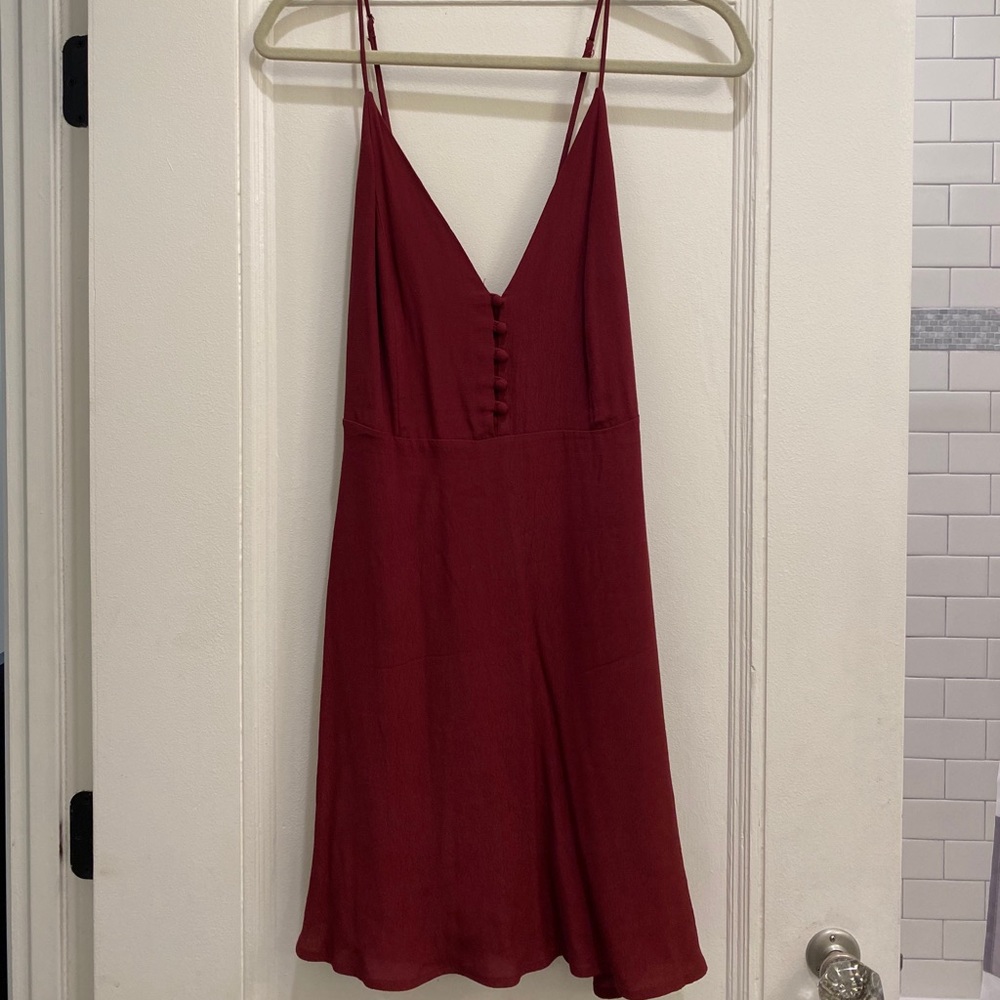 Maroon Mini Dress from Lulus!